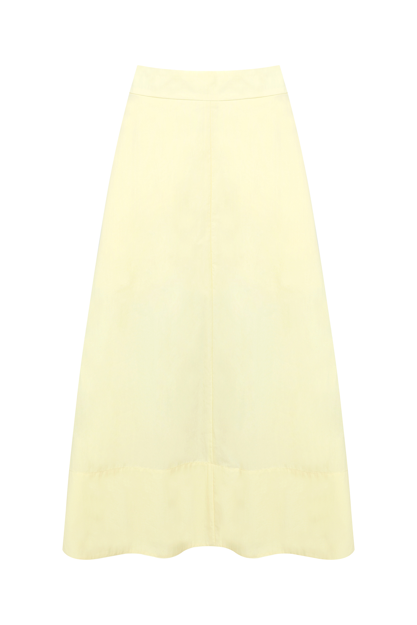 Wave Flare Skirt[LMBCSPSK402]-Lemon